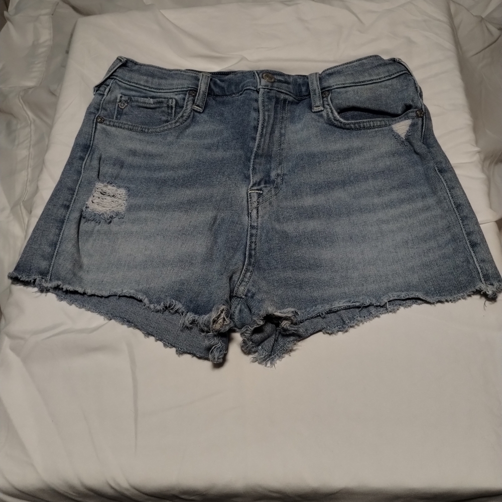 Denim Blue Women's Shorts